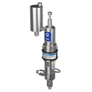 Python® Pneumatic Chemical Injection Pump, 1-1/4 in Air Motor, 3/8 in Plunger, HNBR Seals<p>Part Number: 2A25045