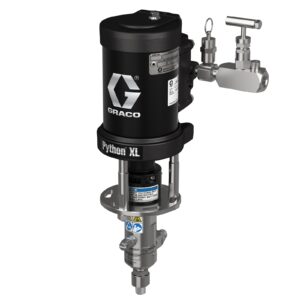 Python® XL Pneumatic Chemical Injection Pump, 4-1/2 in Air Motor, Chromex Coated 3/4 in Plunger, FFKM Seals<p>Part Number: 2A25419