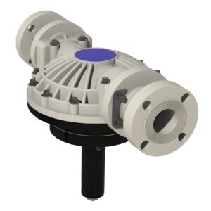 2 in. (50.8 mm) i-Series Polypropylene Pulsation Dampener with PP Seats and BN Diaphragm<p>Part Number: 2000477