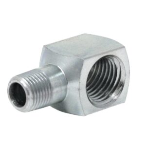 Pipe Fitting - 90° Street Elbow - 1/4 inch Female x 1/8 inch Male, Steel<p>Part Number: 560530