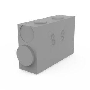 Trabon® MGO Modular Divider Valve - MGO-600S - 1.200 in³ (19.7 cm³)<p>Part Number: 562573
