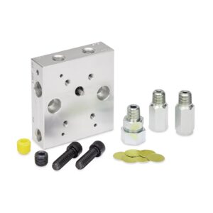 Remote Pump Manifold (NPT) with Outlet Check Valve for Modu-Flo Pumps, System Fill Check Valve, Blowout Assembly<p>Part Number: 563323