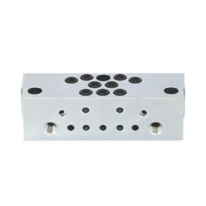 Trabon® MSP Divider Valve - Intermediate Base Plate - 7/16-20 SAE-ORB<p>Part Number: 563451
