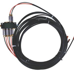Pneumatic Grease Jockey® Meter Module - Front Left Meter Module - King pin, tie-rod end, drag-link, Greaseable Spring Pins, 8 Points<p>Part Number: 563654
