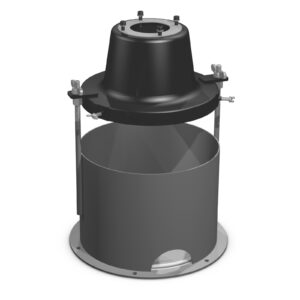 35 lb. (16 kg.) Pail Cover - Cylinder, Tie-Rods, Base to Convert 60 lb. (27 kg.) Length to 35 lb. (16 kg.) Bucket<p>Part Number: 77X513