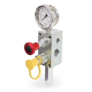 Remote-Fill Port Manifold with Vent for use with Auto-Fill Shut-Off Option Lubrication Pumps<p>Part Number: 77X542