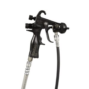Stellair ACE Air Spray Gun with Hose, .042 in (1.1 mm) Nozzle Size<p>Part Number: 2005974