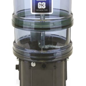 G3® Standard Grease Lubrication Pump, 90-240 VAC, 8 Liter, Auto-Fill Shut Off, External Low Level, DIN<p>Part Number: 96G207