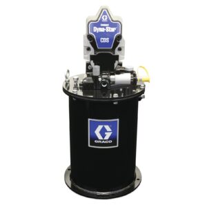 Compact Dyna-Star® 24 VDC Vent-Valve Grease Pump, 12 L Reservoir, Follower Plate, Pressure and Low-Level Switch<p>Part Number: CD1211