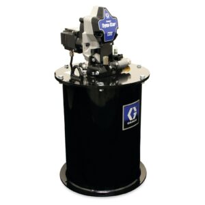 Compact Dyna-Star® 24 VDC Vent-Valve Grease Pump and 60 lb Reservoir, Follower Plate, Pressure and Level Reporting, Auto-Fill Shut Off<p>Part Number: CD3364