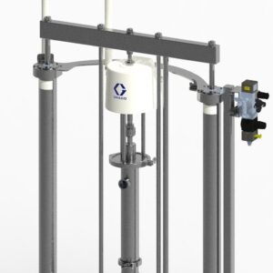 SaniForce Ram Unit, Carbon Steel Frame, 5:1 DB, Static Wiper, Exposed Pneumatic Controls<p>Part Number: SDU.B01BBC7AA0C21