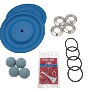 SaniForce 1590 FG Complete Fluid Repair Kit with SS Seat, SP Ball, SP Diaphragm, EP Seal<p>Part Number: FK2222