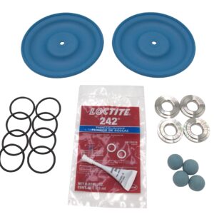 SaniForce 515 FG Complete Fluid Repair Kit with SS Seat, SP Ball, SP Diaphragm, EP Seal<p>Part Number: FK5622