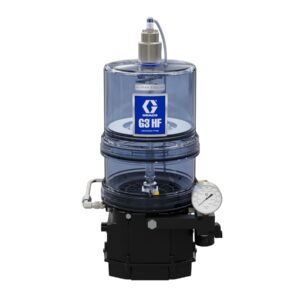 G3® Standard High Flow Grease Lubrication Pump with 8L Reservoir, Material Level Transducer, Pressure Transducer, Follower Plate, Auto Fill Shut Off, 24 VDC, CPC<p>Part Number: 96G413