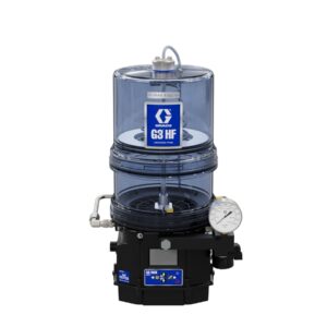 G3® Max High Flow Grease Lubrication Pump with 8L Reservoir, Cellular Network Connection, Material Level Transducer, Pressure Transducer, Follower Plate<p>Part Number: 96G629