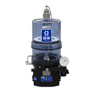 G3® Max High Flow Grease Lubrication Pump with 8L Reservoir, Cellular Network Connection, Material Level Transducer, Pressure Transducer, Follower Plate, Auto-Fill Shut Off<p>Part Number: 96G637