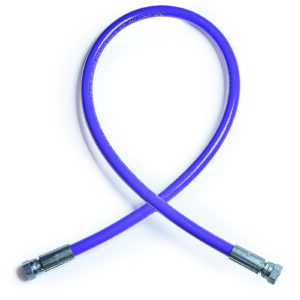 Xtreme-Duty 4500 psi High Pressure Hose- 1/4 in hose diameter, 3 ft length<p>Part Number: H42503