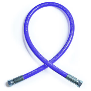 Xtreme-Duty 4500 psi High Pressure Hose- 3/8 in hose diameter, 3 ft length<p>Part Number: H43803