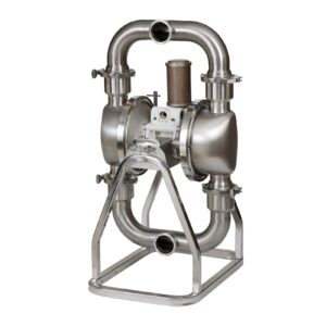 SaniForce 3250, 3" HS SST Pneumatic Diaphragm Pump, Poly Center, SS Seats, PT Balls, EO Diaphragms<p>Part Number: SP3B.0006