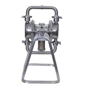 SaniForce 1590, 1.5" HS SST Pneumatic Diaphragm Pump, SS Center, SS Seats, PT Balls, PO Diaphragms<p>Part Number: SP15.0021