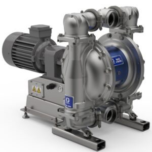 Husky 3300e 3" SS Electric Diaphragm Pump; 7.5 Hp AC Motor, 240V CMPSR, End Port NPT, AL Center, SP Seat, SP Ball, SP Diaphragm<p>Part Number: 659808