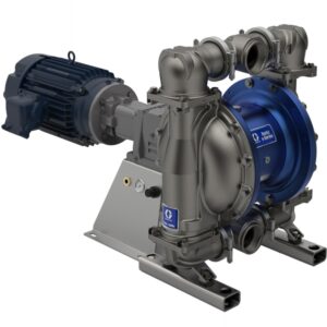 Husky 3300e 3" SS Electric Diaphragm Pump; 7.5 Hp ATEX Motor, No CMPSR, End Port BSP, AL Center, SP Seat, SP Ball, SP Diaphragm<p>Part Number: 659823
