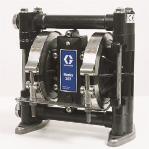 Husky 307 AC 3/8 in. (9.52 mm) NPT Standard Pump, PP Center Section, AC Seats, TPE Balls & TPE Diaphragm<p>Part Number: D31255