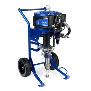 King PC 71:1 Sprayer, Heavy Duty Cart, Heavy Fluid Package w/ Hopper<p>Part Number: K71PH5