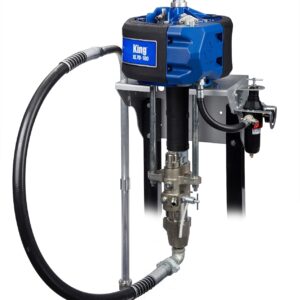 King 45:1 Sprayer, Integrated Filter, Wall Mount, Air Controls, Siphon Kit<p>Part Number: K45FW0