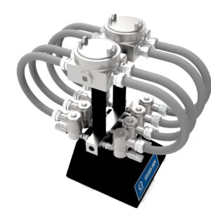 5 valve KRAKN MPI fluid manifold assembly<p>Part Number: 25R053