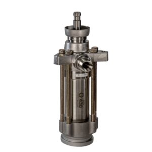 Dura-Flo 1800 (430 cc) Lower, Stainless Steel, 4 Leather, 3 UHMWPE Throat/3 UHMWPE, 2 Leather Piston Packings<p>Part Number: L430SM
