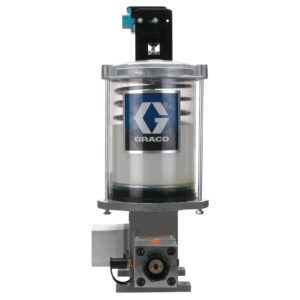Lube Master® Electric Pump, 20 lb. (9.06 kg) Grease Plastic Reservoir, 60:1 Wall Mount<p>Part Number: LM6611