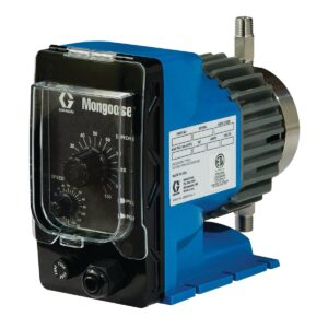 Mongoose PVDF Metering Pump, 120 VAC, 17 GDP, 250 PSI<p>Part Number: A21008
