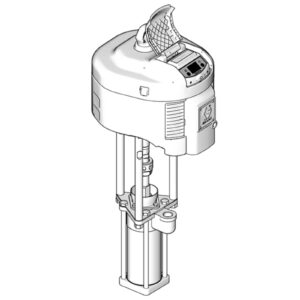 10:1 - 1000cc Two-Ball NXT Pump with NXT 6500 Air Motor<p>Part Number: P10LCS