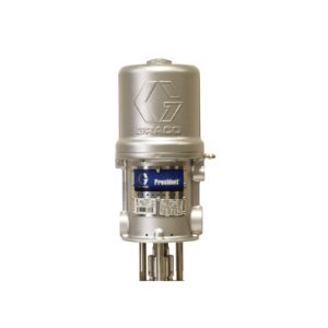 President 3:1 Pneumatic 2-Ball Piston Pump, SS, Drum Length<p>Part Number: 218795