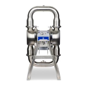 QUANTM h120, 3"Tri-clamp, HS SST Electric Diaphragm Pump, 380-480 V, FEP AL Center, FL Check, SP Diaphragm<p>Part Number: HE120-1506
