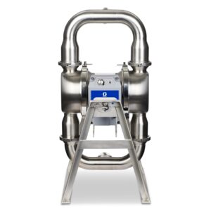 QUANTM h120, 2"Tri-clamp, 3A SST Electric Diaphragm Pump, 380-480 V, FEP AL Center, SS Seat, PT Ball, EO Diaphragm<p>Part Number: HE120-1302