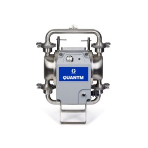 QUANTM h30, 1"Tri-clamp, HS SST Electric Diaphragm Pump, 200-240 V, FEP AL Center, SS Seat, PT Ball, PO Diaphragm<p>Part Number: HE30-0616