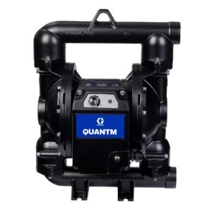 QUANTM i120, 2"NPT, Cast Iron Electric Diaphragm Pump, 380 - 480 VAC 3Ph, AL Center, TP Seat, TP Ball, TP Diaphragm<p>Part Number: TE120-1603