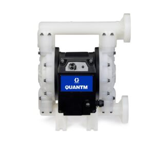 QUANTM i80, 1.5"Flange, PVDF (Kynar) Electric Diaphragm Pump, 380 - 480 VAC 3Ph, FEP AL Center, PV Seat, PT Ball, PS Diaphragm<p>Part Number: TE80-1401