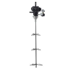 Stainless Steel Direct Drive, 55 gallon (208 L), bung mount, expanding blade<p>Part Number: 25C530