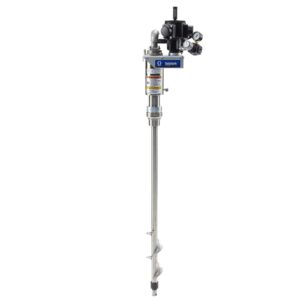 Twistork Helix Mixer with suction feature - stainless steel, bung mount, belt drive<p>Part Number: 25C532