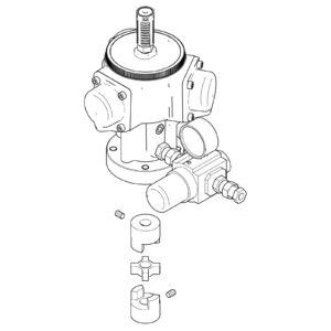 Radial Piston Air Motor Conversion Kit for Pressure Tanks<p>Part Number: 19A844