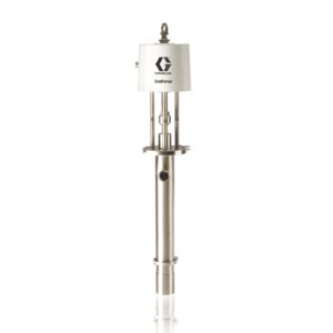 5:1 Ratio SaniForce Double Ball Drum Length Piston Pump with 4 in Inlet<p>Part Number: 24F195
