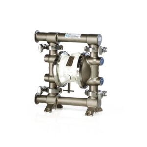 SaniForce 515, 1/2" FG SST Pneumatic Diaphragm Pump, Poly Center, SS Seats, SP Balls, SP Diaphragms<p>Part Number: FD5122