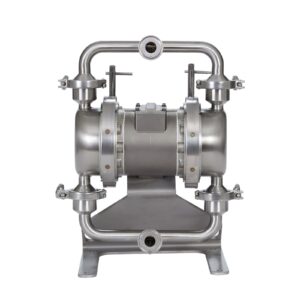 SaniForce 1040, 1" HS SST Pneumatic Diaphragm Pump, SS Center, SS Seats, PT Balls, PO Diaphragms<p>Part Number: SP1B.0006