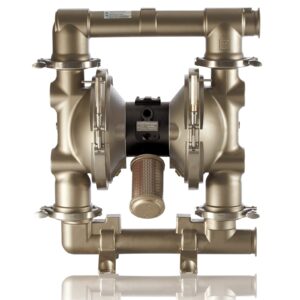 SaniForce 1040, 1" FG SST Pneumatic Diaphragm Pump, AL Center, SS Seats, CW Balls, SP Diaphragms<p>Part Number: FA1232