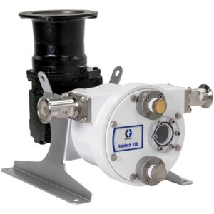 SoloTech h16 Peristaltic Pump, Med-speed gear reducer no motor, IEC, FDA Nitrile Hose, SST Sanitary Clamp Barb<p>Part Number: 19D150