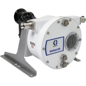 SoloTech h32 Peristaltic Pump, High-speed gear reducer no motor, NEMA, FDA Nitrile Hose, SST Sanitary Clamp Barb<p>Part Number: 19D086