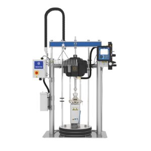 68:1 TOFw Check-Mate Severe Duty, Heated, 55 Gal (200L) D200, 16 Gal (60L) Platen, Aluminum Platen, EPDM, 480V, ADM<p>Part Number: WMC62G2